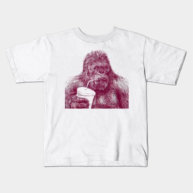 Kingkong Kids T-Shirt by AhmadMujib